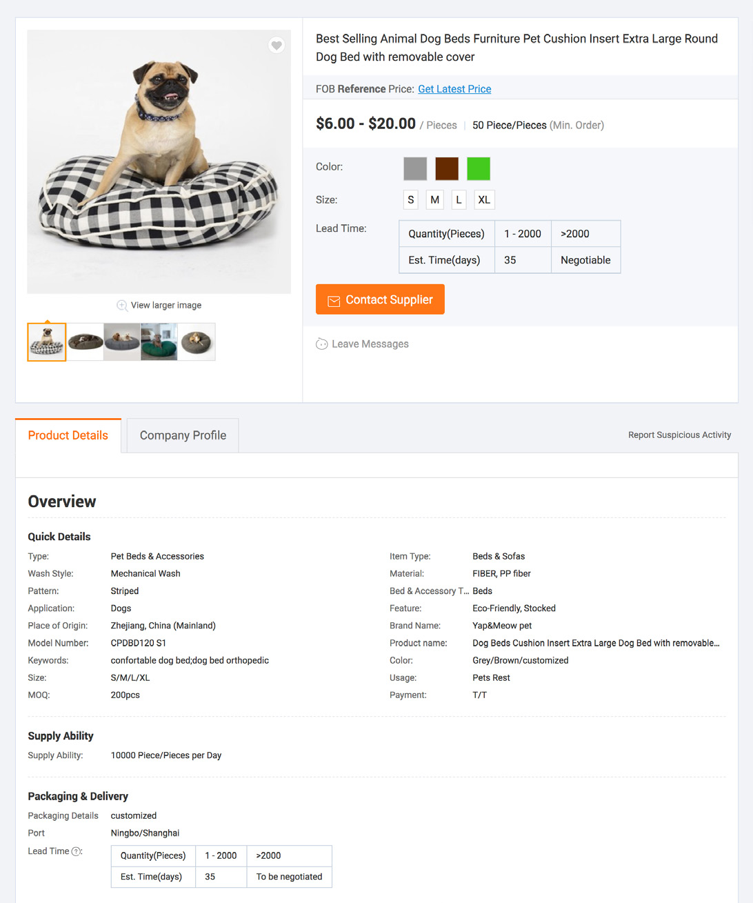 add more information to product pages